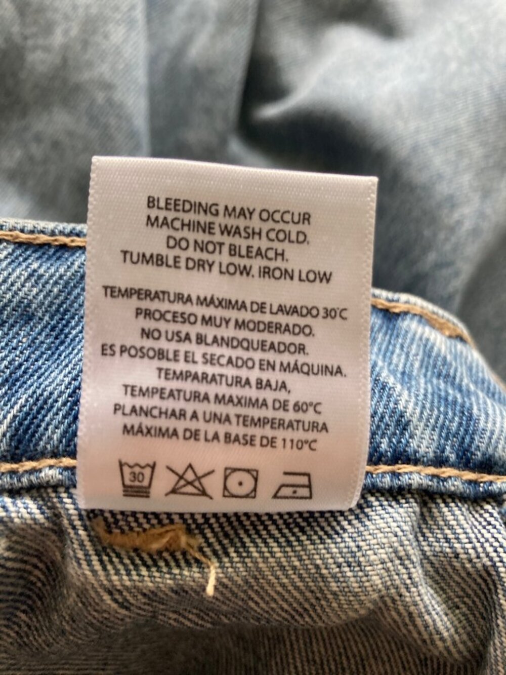Hidden Women's Nori Wide Leg High Rise Cargo Jeans26 NWT - Picture 10 of 10